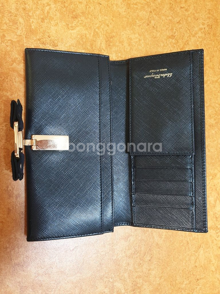 정품 페라가모 장지갑--2