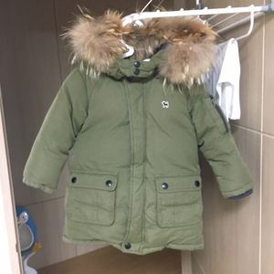 블루독 베이비 야상 점퍼 패딩 100사이즈