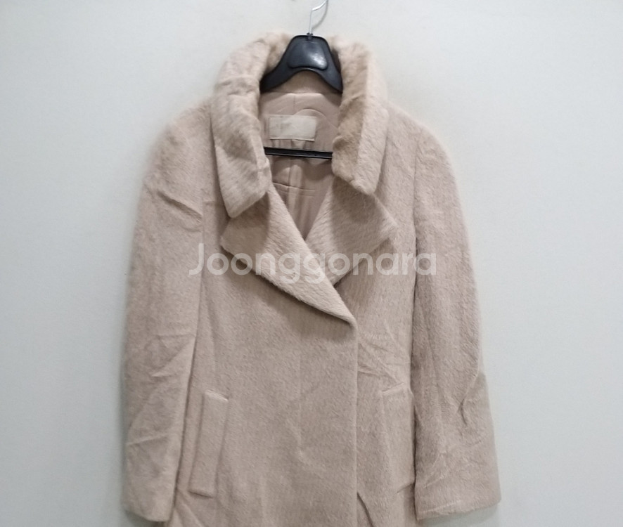 여성 마인 라마.실크 롱코트 (박시90)--1