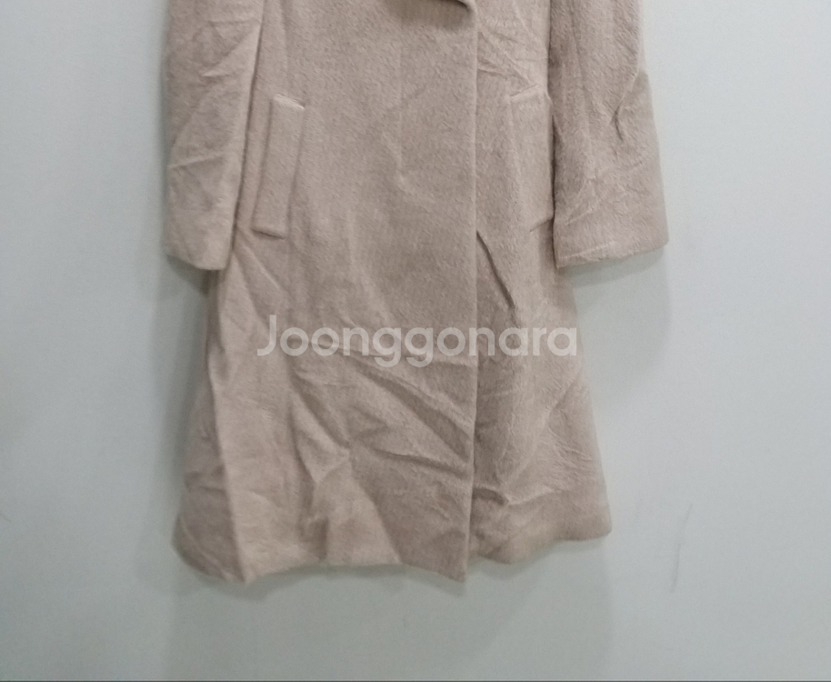 여성 마인 라마.실크 롱코트 (박시90)--2