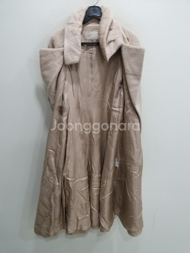 여성 마인 라마.실크 롱코트 (박시90)--3