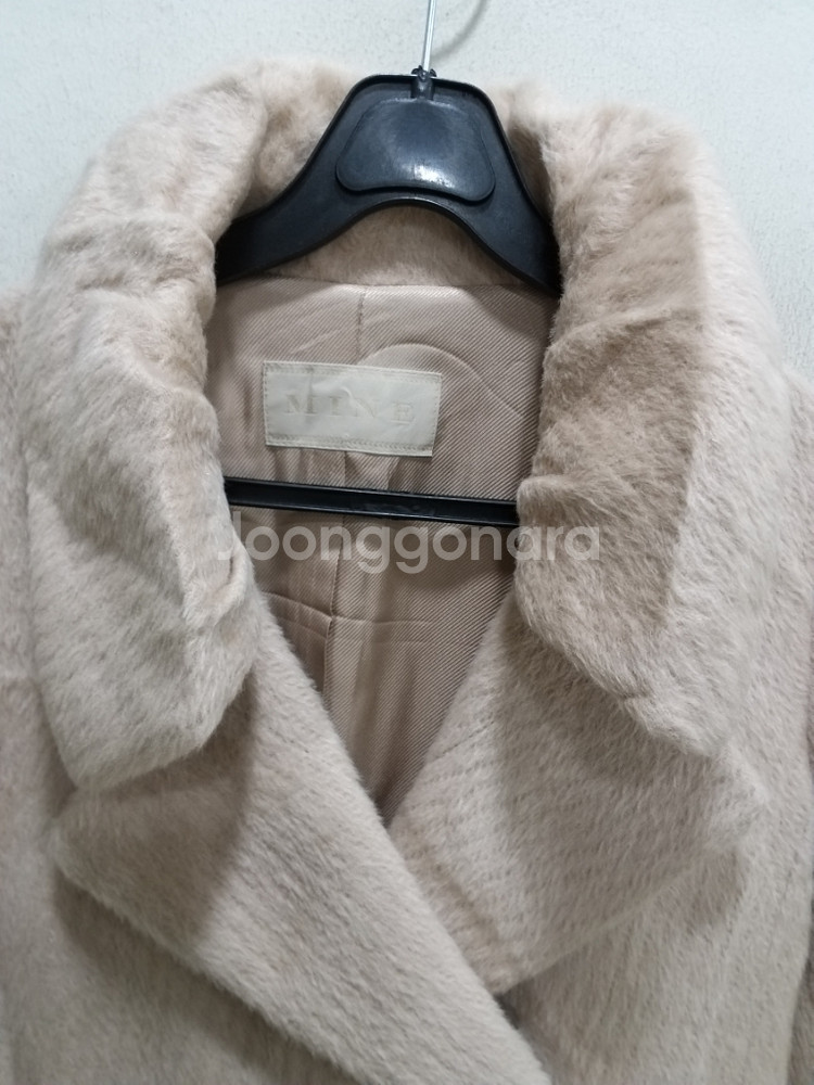 여성 마인 라마.실크 롱코트 (박시90)--4