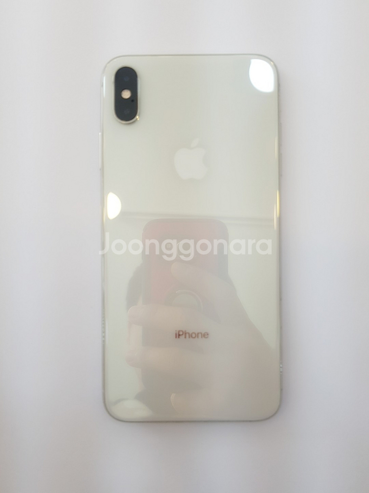 아이폰xs max64(실버) 특A급팝니다--2