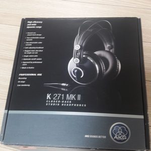 AKG 스튜디오 모니터 헤드폰 K271MK2