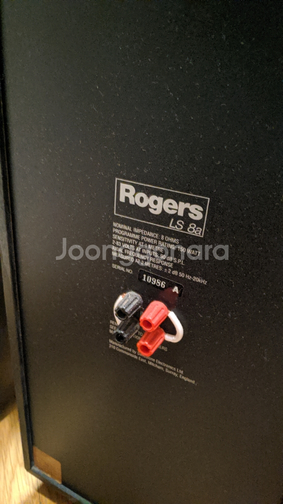 로저스 rogers ls 8a 스피커--7