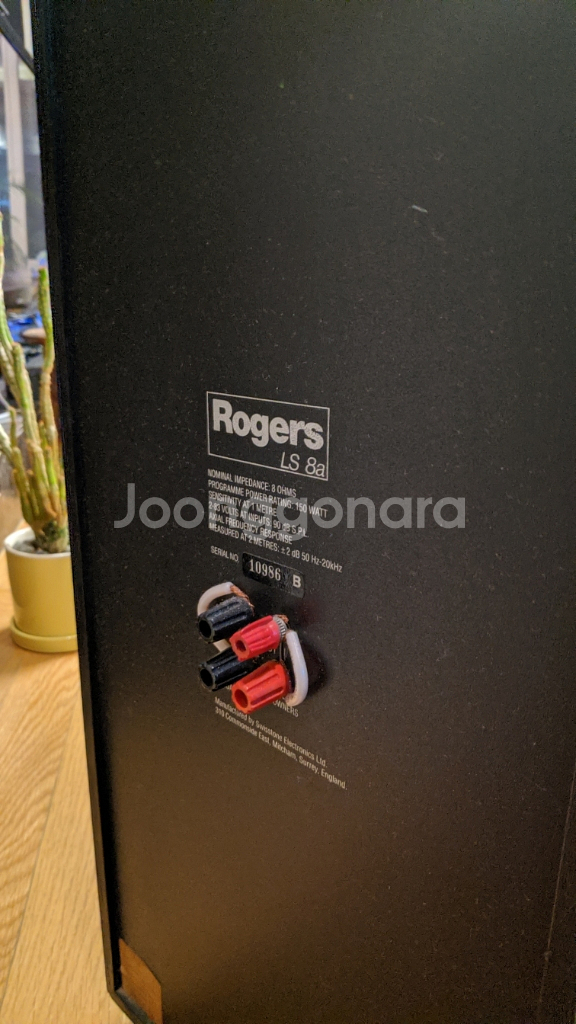 로저스 rogers ls 8a 스피커--8