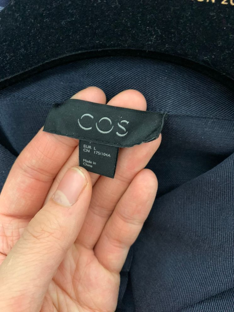 COS 셔츠 원피스 팜--1