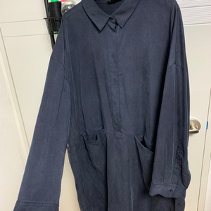 COS 셔츠 원피스 팜