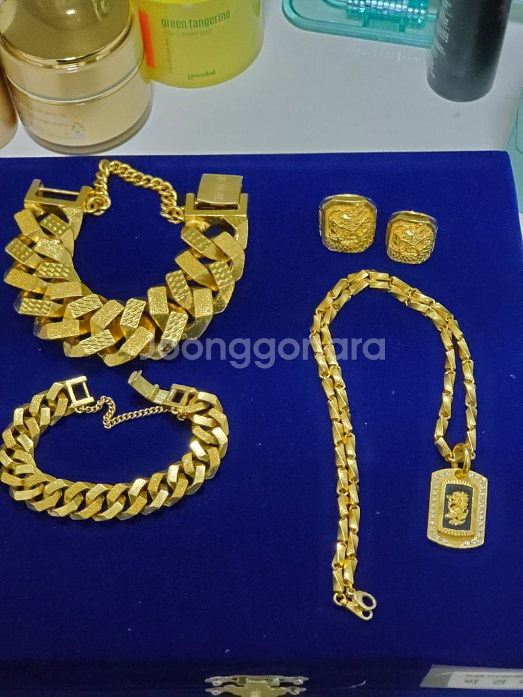 순금 24K 팝니다(100돈팔찌,20돈팔찌,목걸이,반지--1