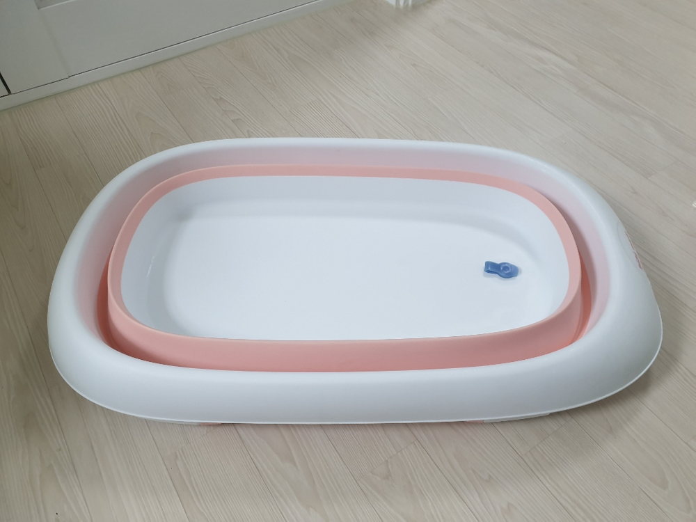 베베멘토폴딩바스 유아용 접이식욕조팝니다--3