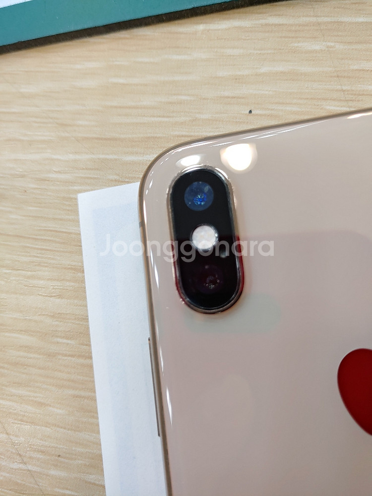 아이폰XS 256G 골드 페이스아이디X 사제액정폰 판매--2