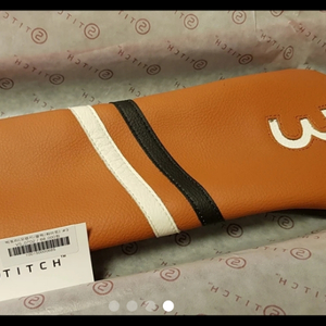 우드 수제 가죽 커버 3번 #stitchgolf #미개