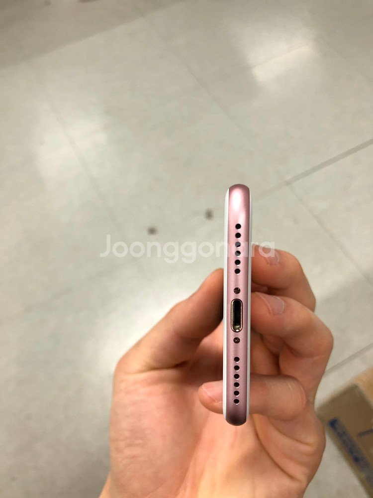 아이폰7 로즈골드 128G A급--7