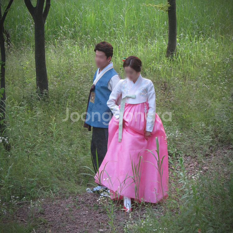 한복 - 비단빔 신랑신부한복 (여164,남180)--1