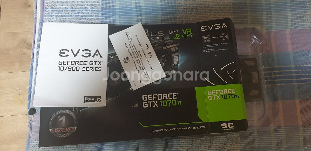 에브가 1070ti 팔아요--1