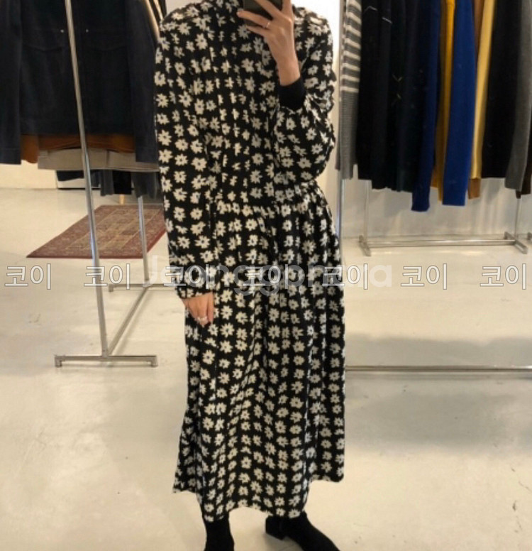 데이지 롱 원피스--0