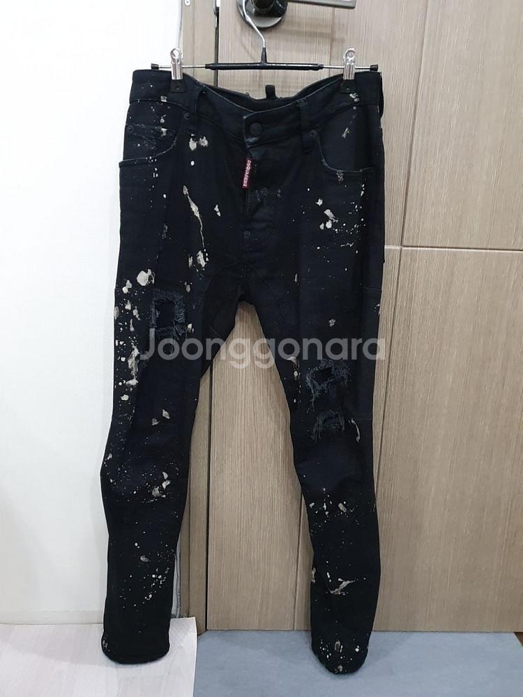 디스퀘어드2 블랙진--0