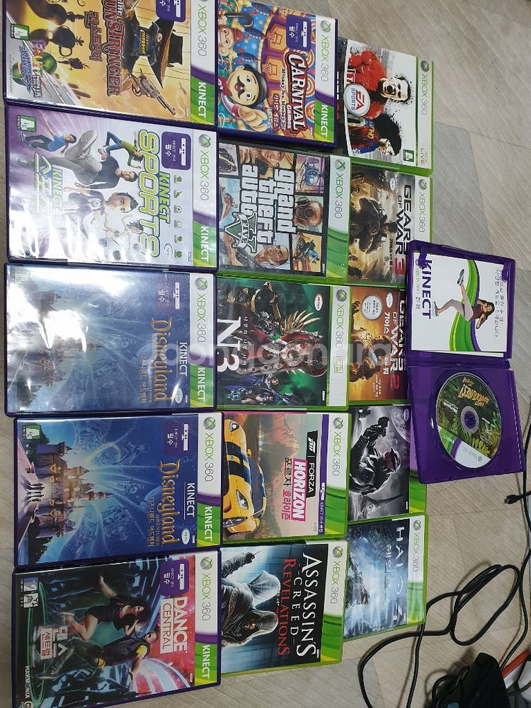 xbox360 키넥트 및 타이틀 일괄 남양주--4