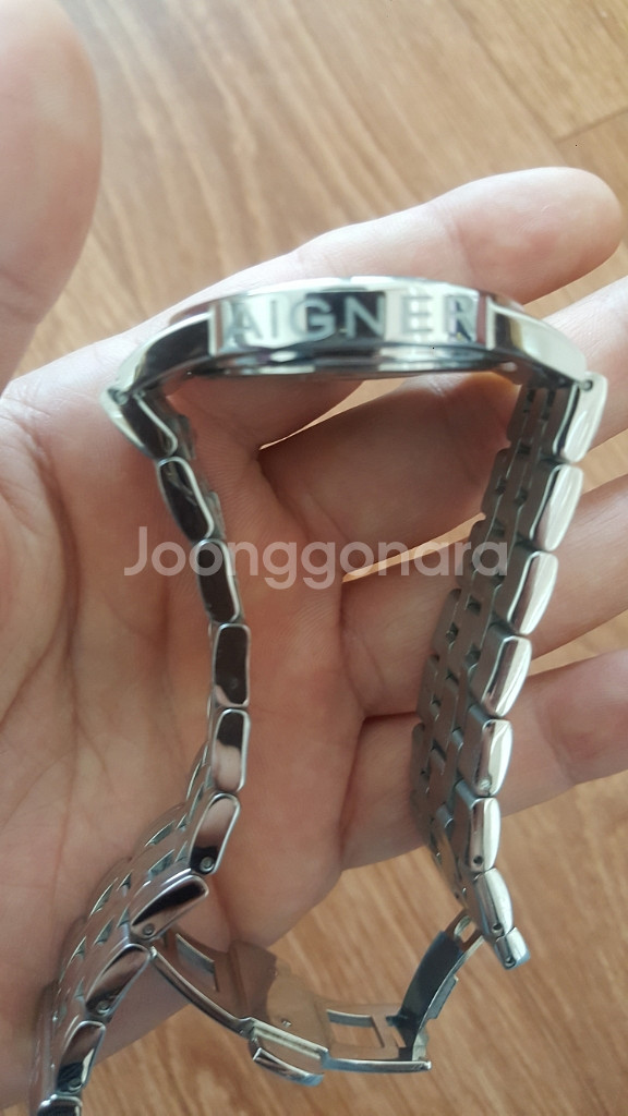아이그너 남성메탈시계--5