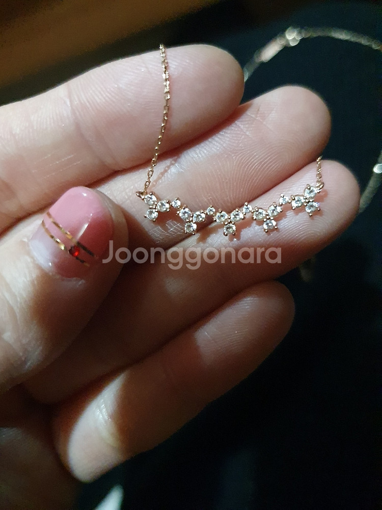 미니골드14k목걸이--0