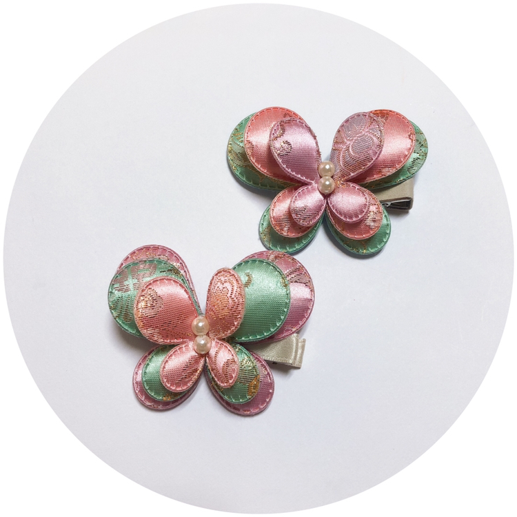 나비 배씨 집게핀--1