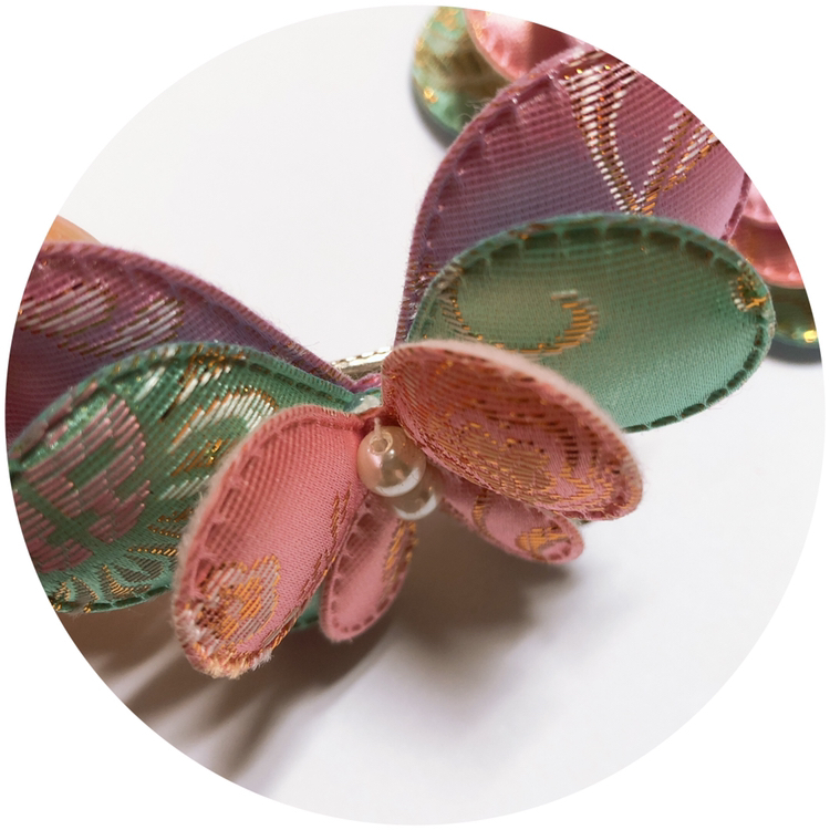 나비 배씨 집게핀--2