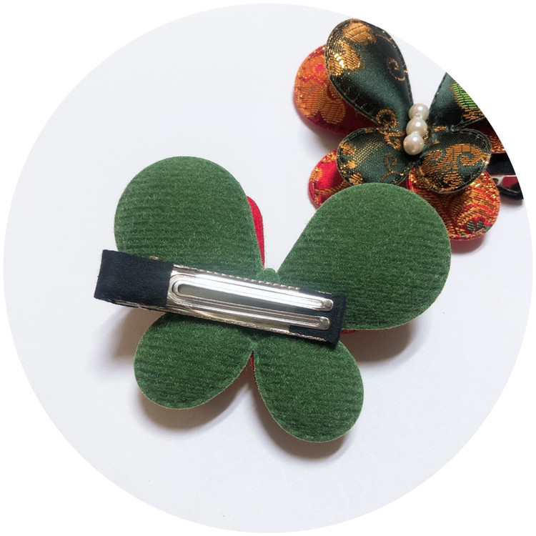 나비 배씨 집게핀--1