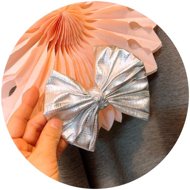 금빛 은빛 리본핀--1