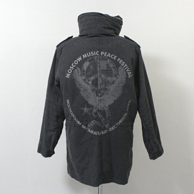 코데즈컴바인 블랙데님 야상 안감탈부착--3