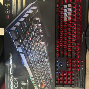 커세어 k70 rgb rapid fire