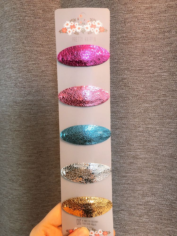 크랙 똑딱핀 / 유아핀 / 머리핀 / 아기핀--1