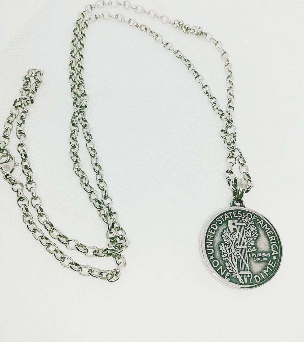 코인 팬던트 써지컬스틸 목걸이(새상품) | 중고나라 - 안심되는 중고거래