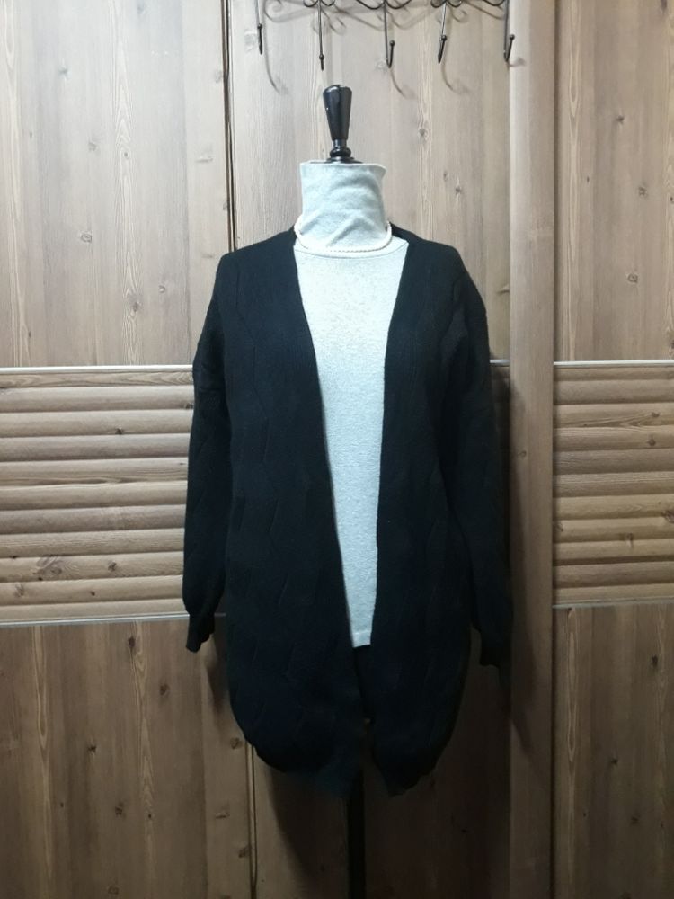 ●루즈핏 심플 가디건--0