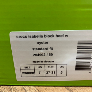 crocs isabella block heel