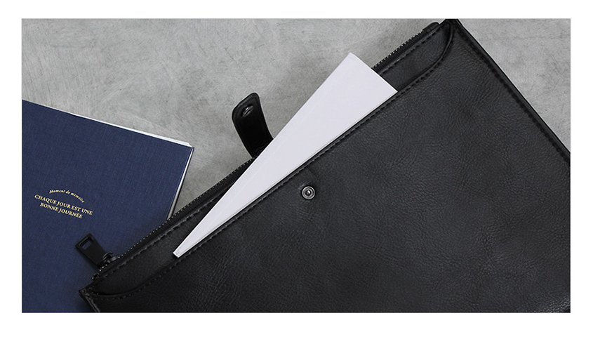 심플 모던 남성용 클러치백 특가 블랙 추천아이템!--7