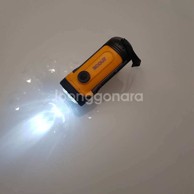 스카우트 침낭 베개 우비 손전등--3