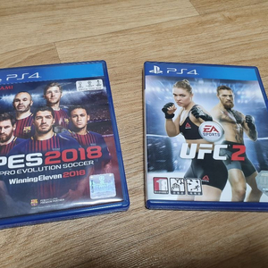 PS4 pes2018 위닝2018 UFC2 일괄 처분