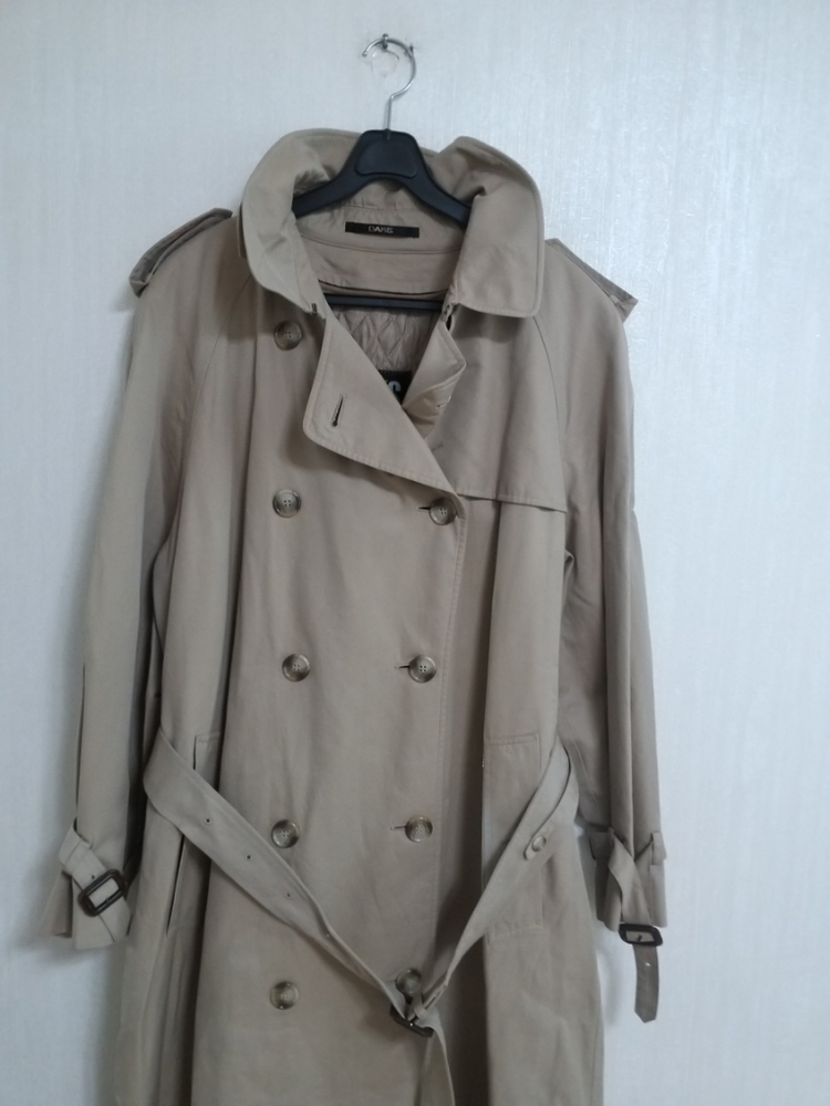 여성 닥스 더블 롱 트렌치코트 (박시100) 이미지