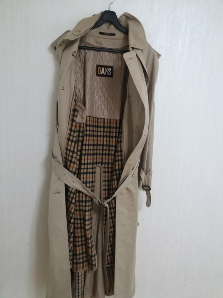 여성 닥스 더블 롱 트렌치코트 (박시100) 이미지