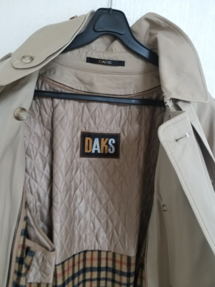 여성 닥스 더블 롱 트렌치코트 (박시100) 이미지