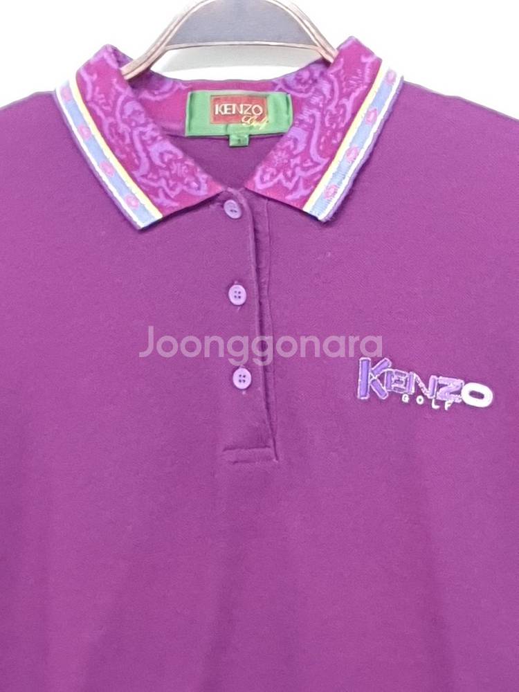 (M) 겐조 긴팔 카라티 보라 PK 티셔츠--1