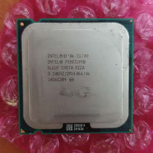 인텔 CPU E6700, E6550, E4600