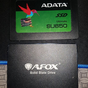 ADATA 120G , AFOX 120G SSD 팝니다