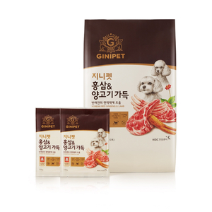 정관장 지니펫 홍삼&양고기 가득 사료 1.2kg