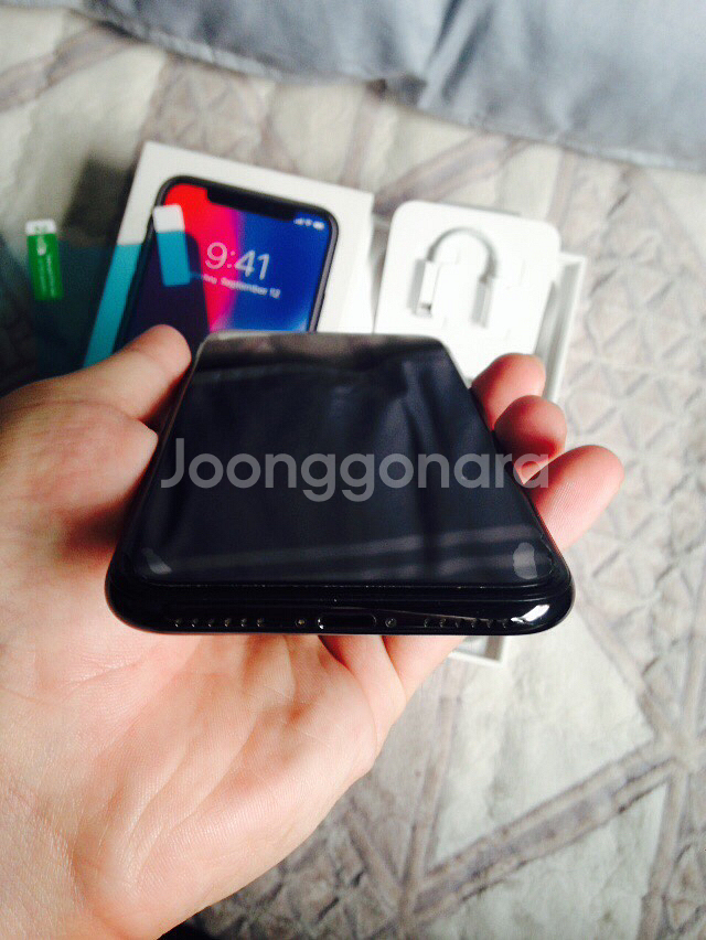 아이폰X 128GB 블랙 A급--3