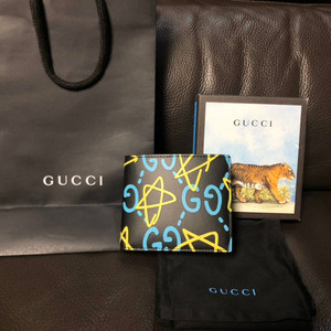 구찌 고스트 프린트 반지갑 GUCCI CHOST (정품