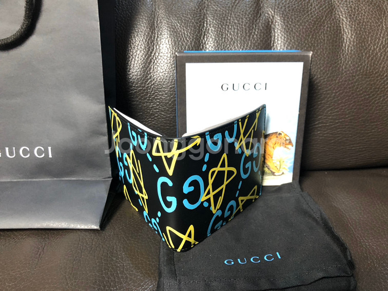 구찌 고스트 프린트 반지갑 GUCCI CHOST (정품--2