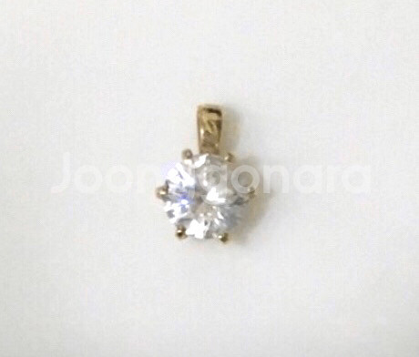 14k 목걸이 팬던트--1