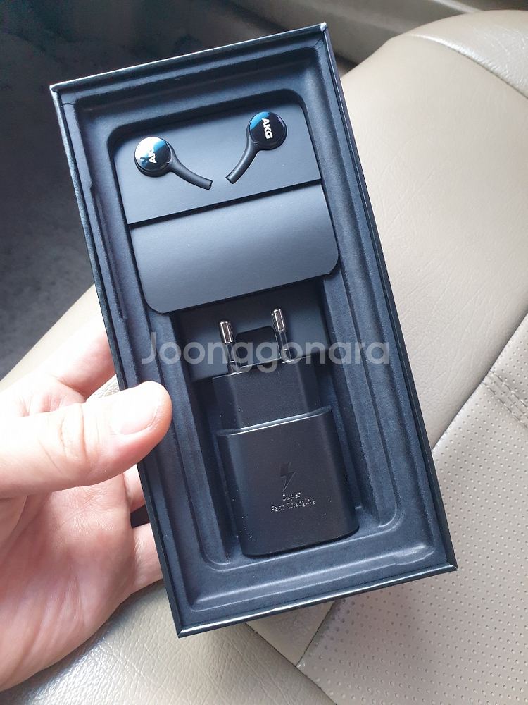 갤럭시노트10 플러스 256기 블루 가게통 새상품팝니다--4