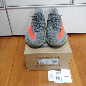 (280) 이지부스트 350 v2 벨루가 1.0솔라레드